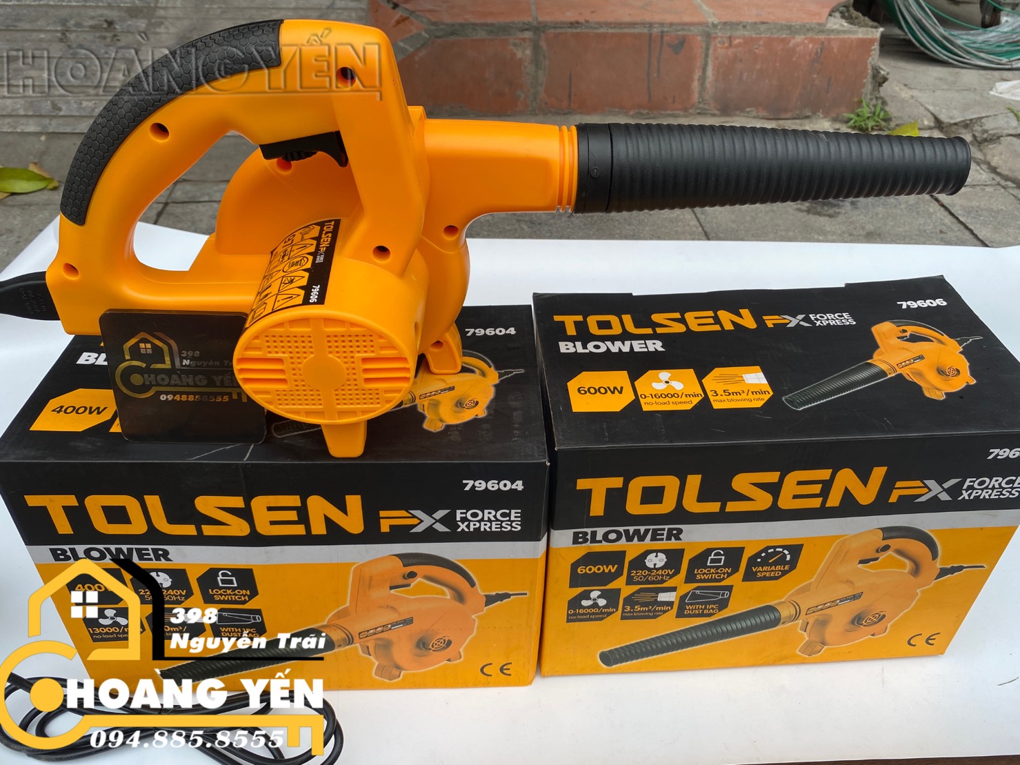 Máy thổi bụi tolsen 79606 - vàng
