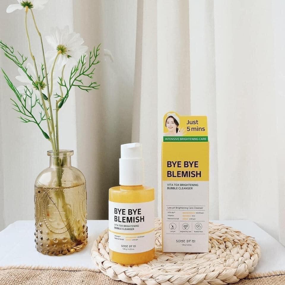 SỮA RỬA MẶT SỦI BỌT SOME BYE MI BYE BBYE BLEMISH BUBBLE CLEANSER