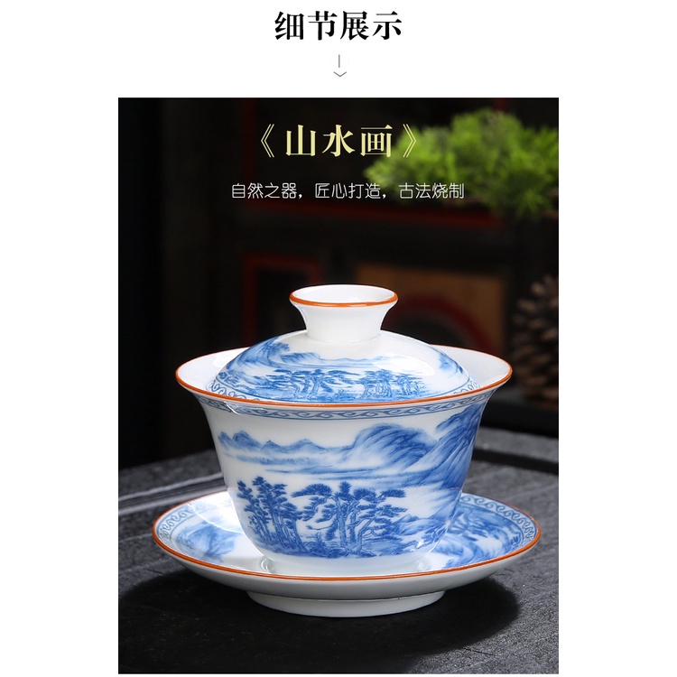 Chén Khải Vẽ Tay Sứ Thanh Hoa Thấu Quang – Cảnh Đức Trấn Giá 191,520 Đồng*Miễn phí vận chuyển