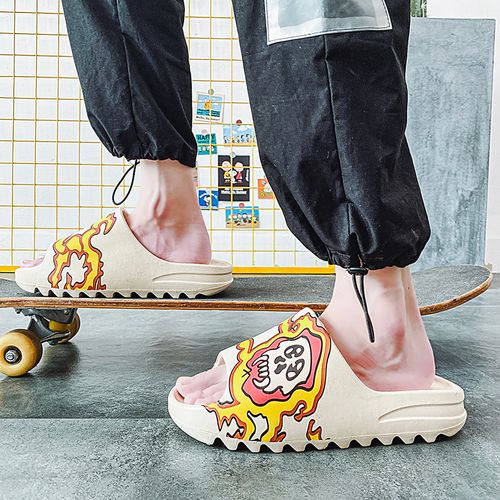 Dép lê nam nữ Yeezy Slide Skull Siêu Phẩm 2022 Full Box(Có hộp Yeezy)