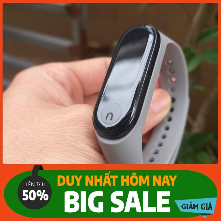 Vòng đeo tay thông minh M4S kết nối Bluetooth, chống nước. Tặng kèm dây đeo thay thế. Full tính năng chăm sóc sức khoẻ và hoạt động thể thao. Nhận thông báo cuộc gọi tin nhắn, facebook. Bảo hành 12 tháng