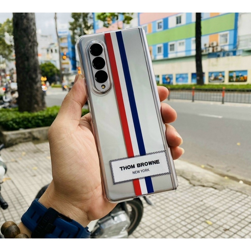 Ốp Thom Browne New York  ip14 ip14pro/ ip14 max/ ip14pro max