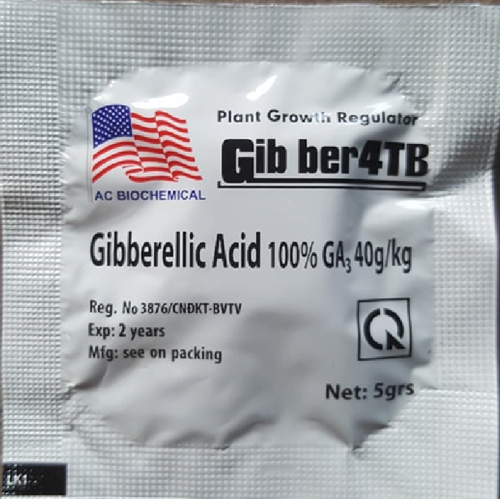 Phân bón lá cao cấp Gibber 4TB GA3 dạng viên sủi 5g
