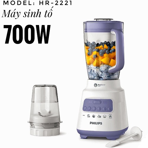 Máy xay sinh tố philips hr2221 - hàng chính hãng