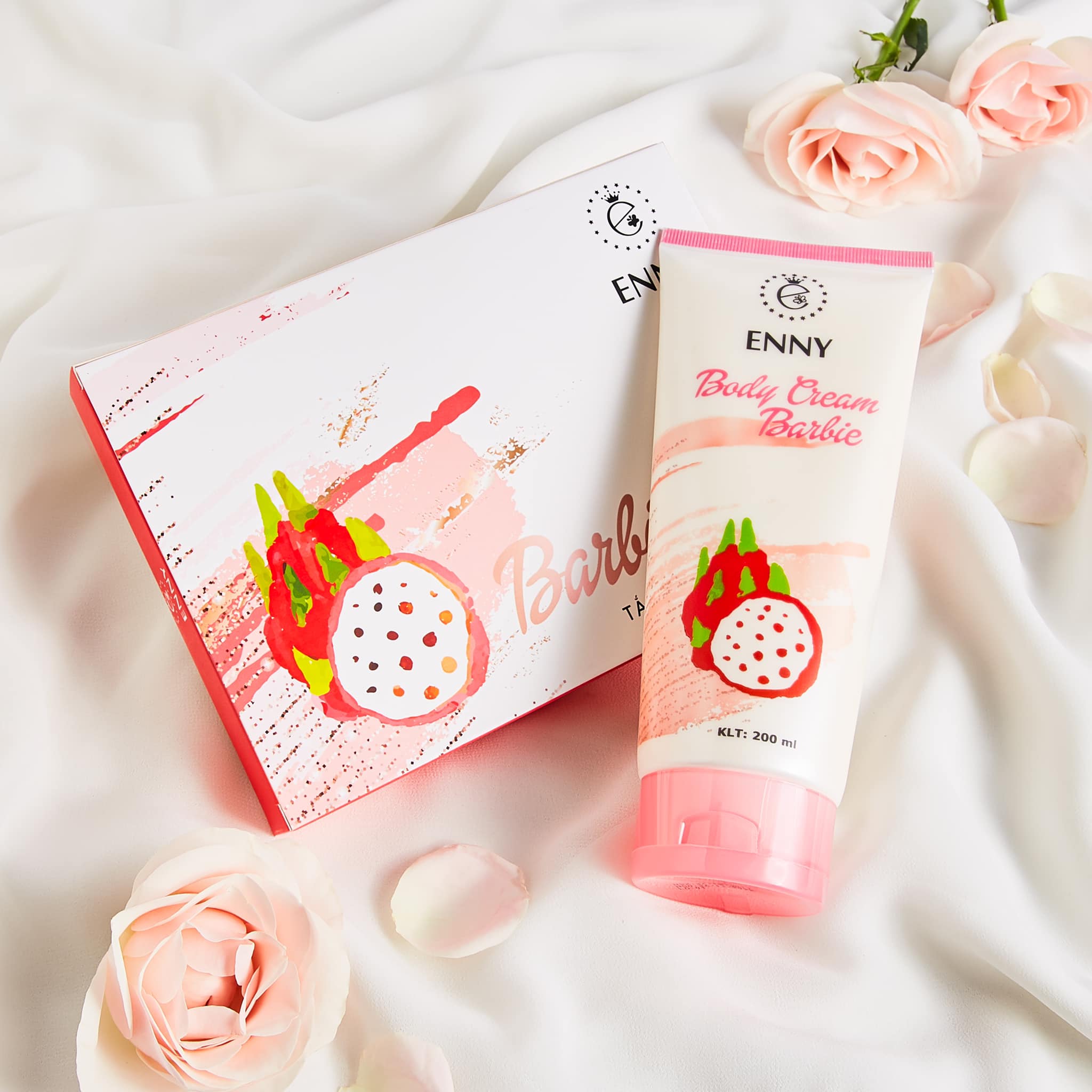 Combo Kem Body Babi Enny dưỡng trắng chống nắng ban ngày dưỡng ẩm tự nhiên