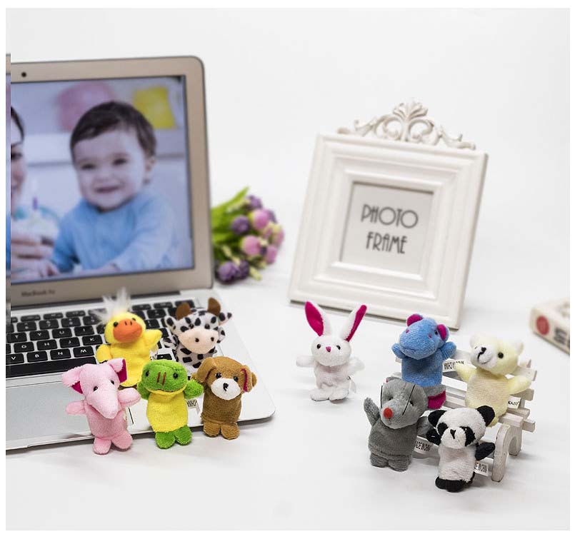 Bộ thú rối 10 con xỏ ngón tay bằng vải cho bé - Đồ chơi nhập vai thú xỏ ngón tay cho trẻ Best Home