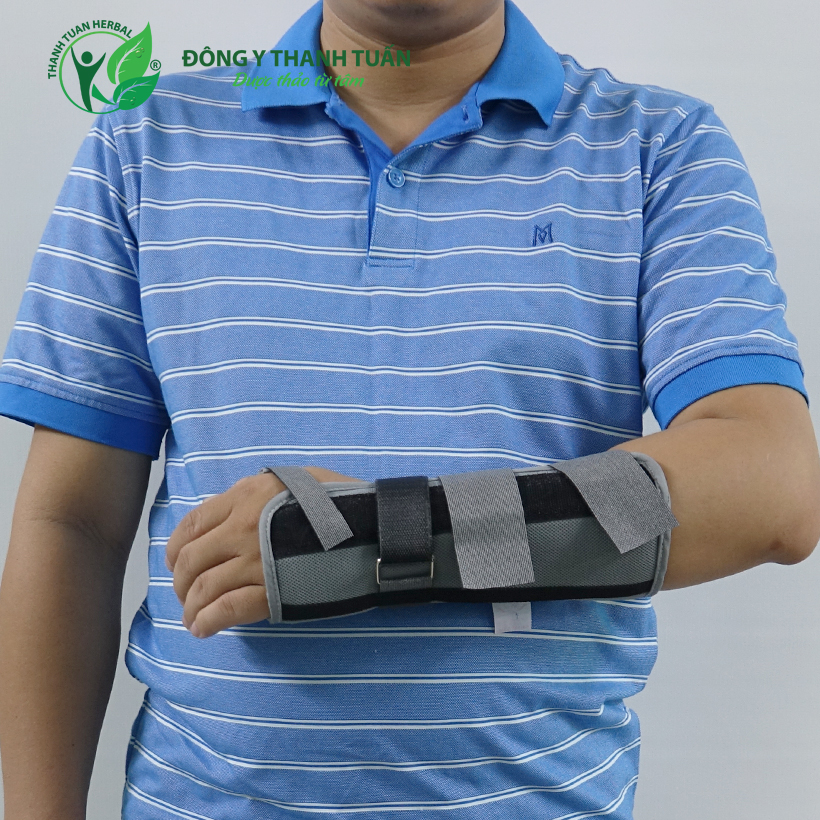 Nẹp Cẳng Tay Dài GIAHU (Trái - Phải) Hỗ Trợ Cố Định Sau Chấn Thương Vùng Cổ Tay, Cẳng Tay Và Bàn Tay Hoặc Bong Gân Cổ