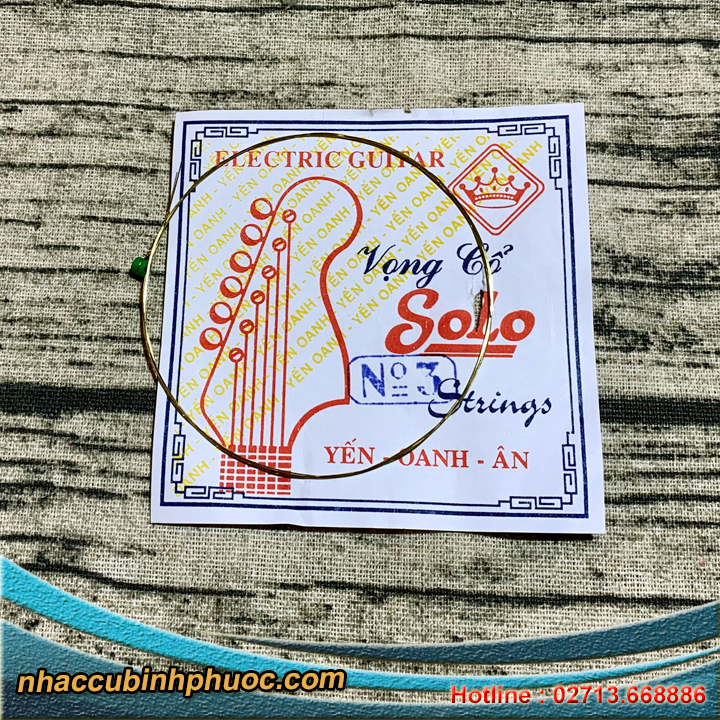Dây đàn cổ Yến Oanh số 3 dây trơn (10 dây )