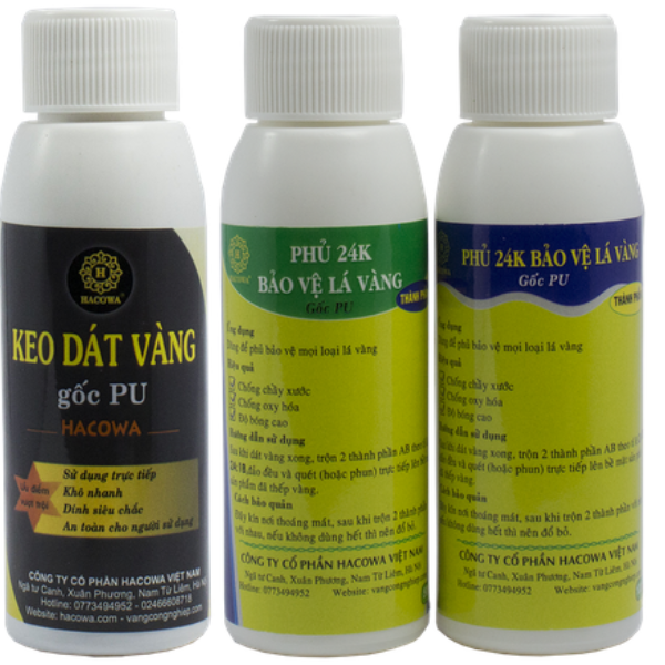 Combo keo phủ gốc pu size nhỏ