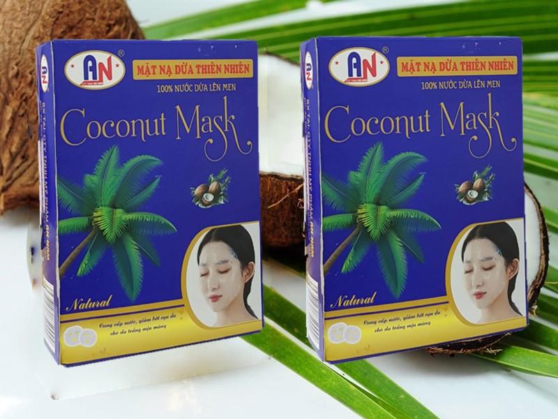 Combo 2 Hộp Mặt nạ dừa thiên nhiên