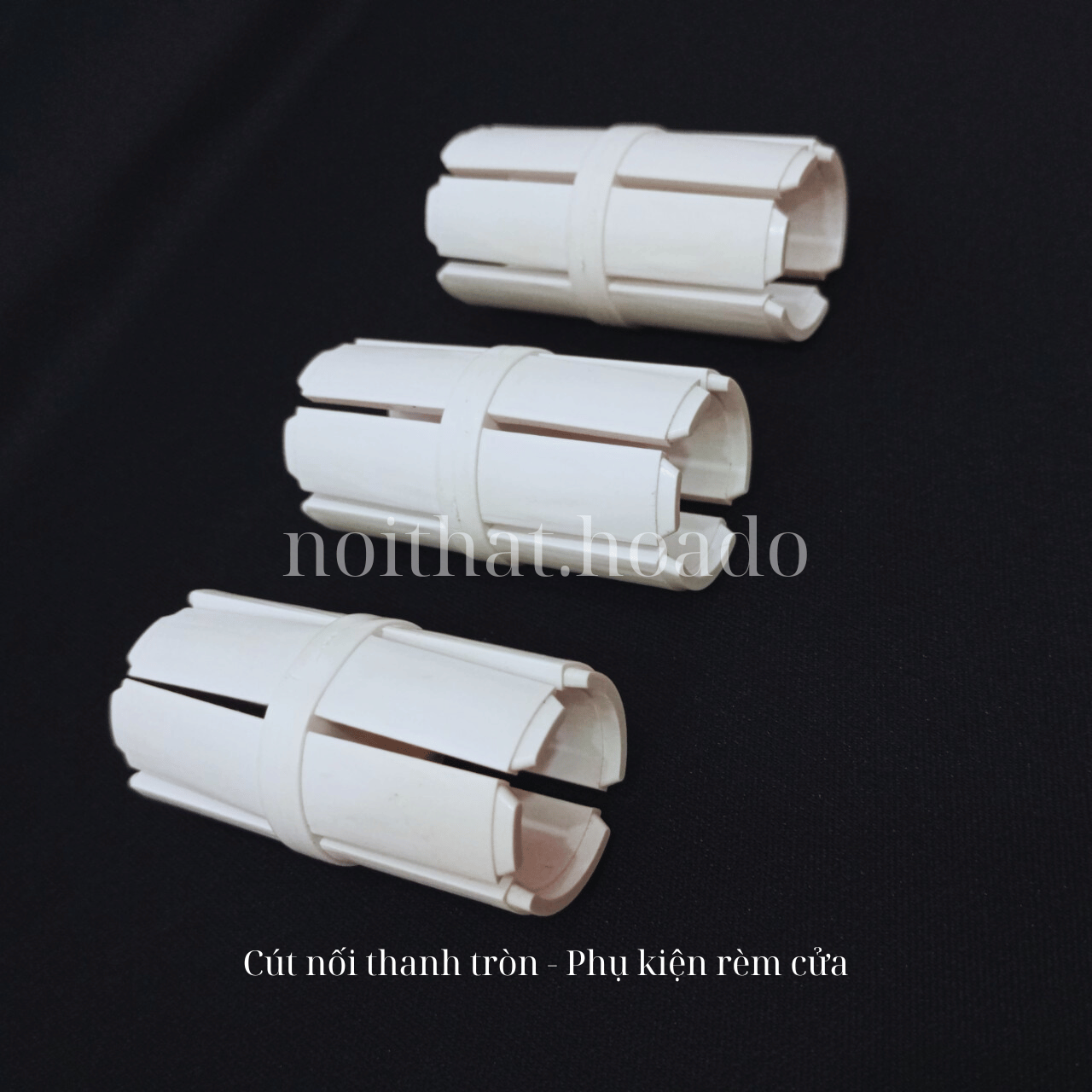 Cút nối thanh tròn - phụ kiện rèm cửa