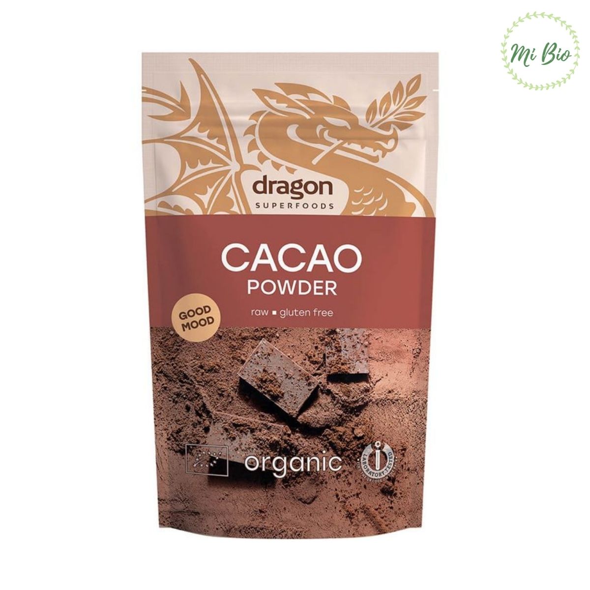 Bột cacao hữu cơ nguyên chất 200gr - Dragon Superfoods