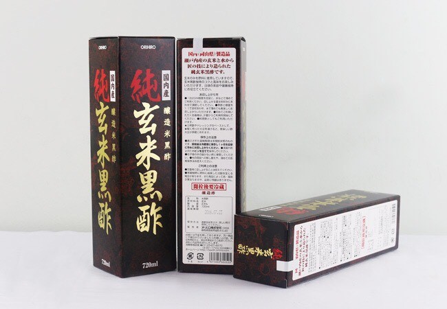 GIẤM GẠO LỨC ORIHIRO JUN GENMAI KUROZU 720ML