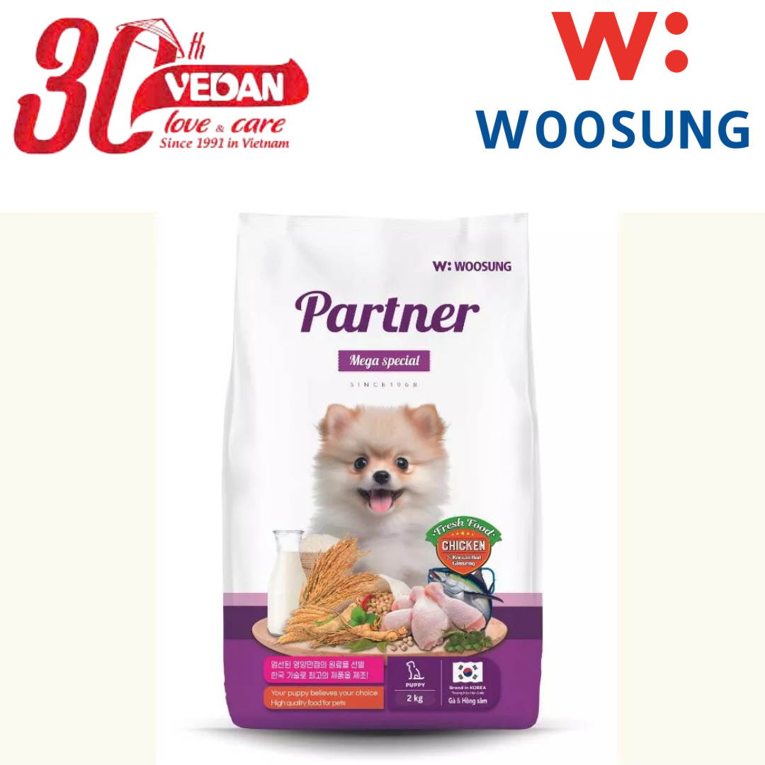 Thức Ăn Hạt Partner Mega Special Cho Chó Con