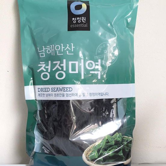 Rong biển khô nấu canh - daesang 200gr