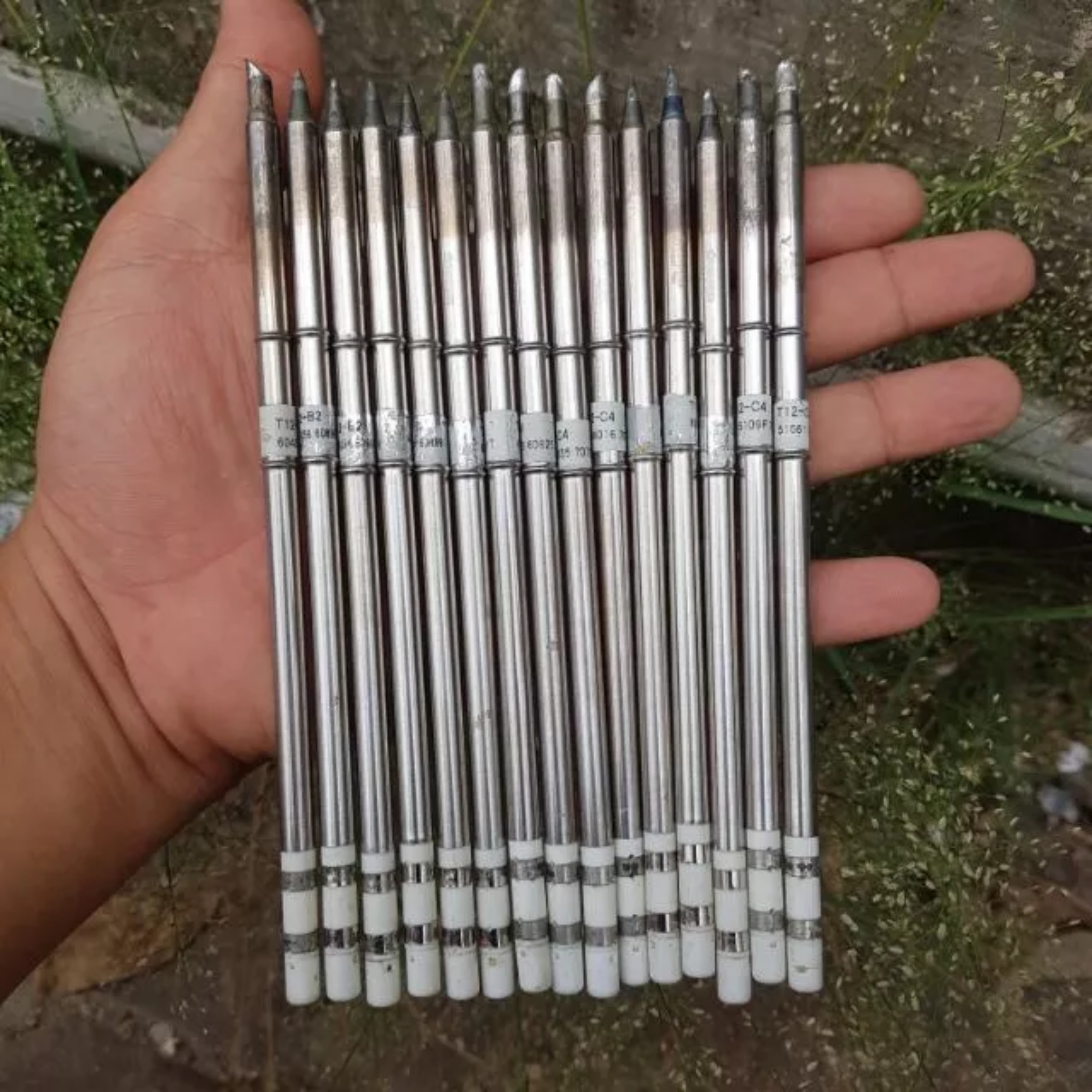 Tip hàn hakko t12 b2 mũi nhọn
