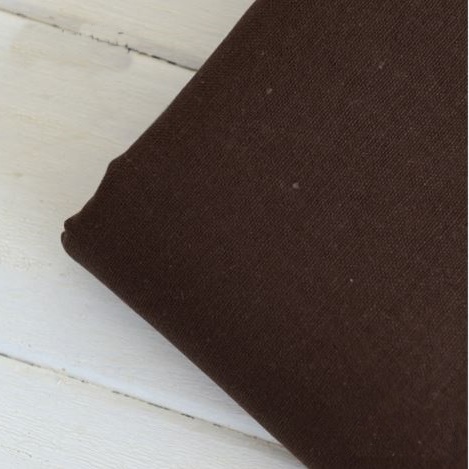 Vải bố canvas 1m x 1m7 màu nâu đậm decor, may túi tote