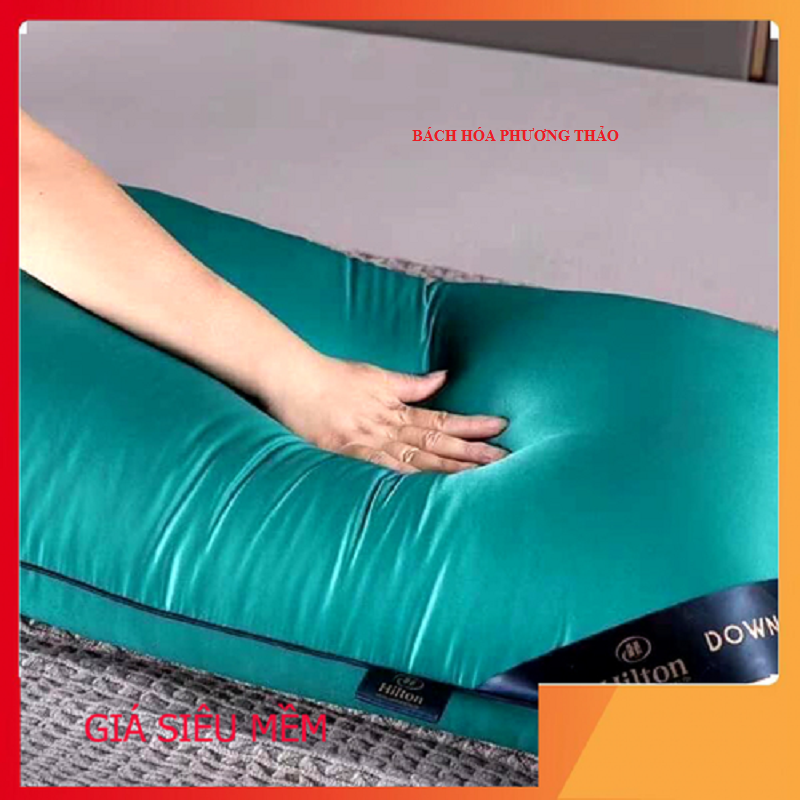 Set 2 ruột gối hilton màu xanh giá rẻ