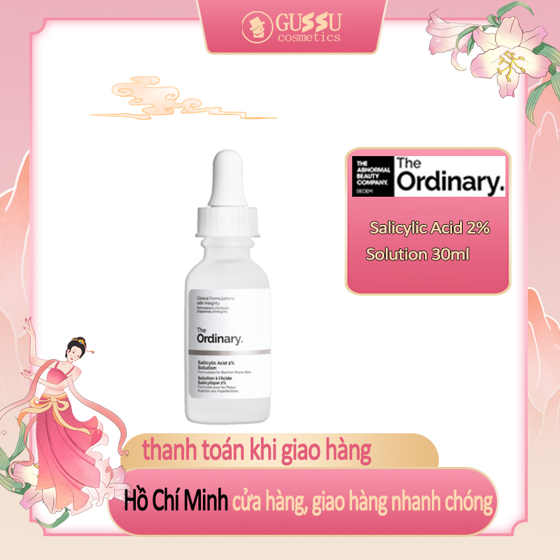 The ordinary tinh chất salicylic acid 2% bha - mụn / mụn / lỗ chân lông / mụn đầu đen / tẩy tế bào chết 30ml