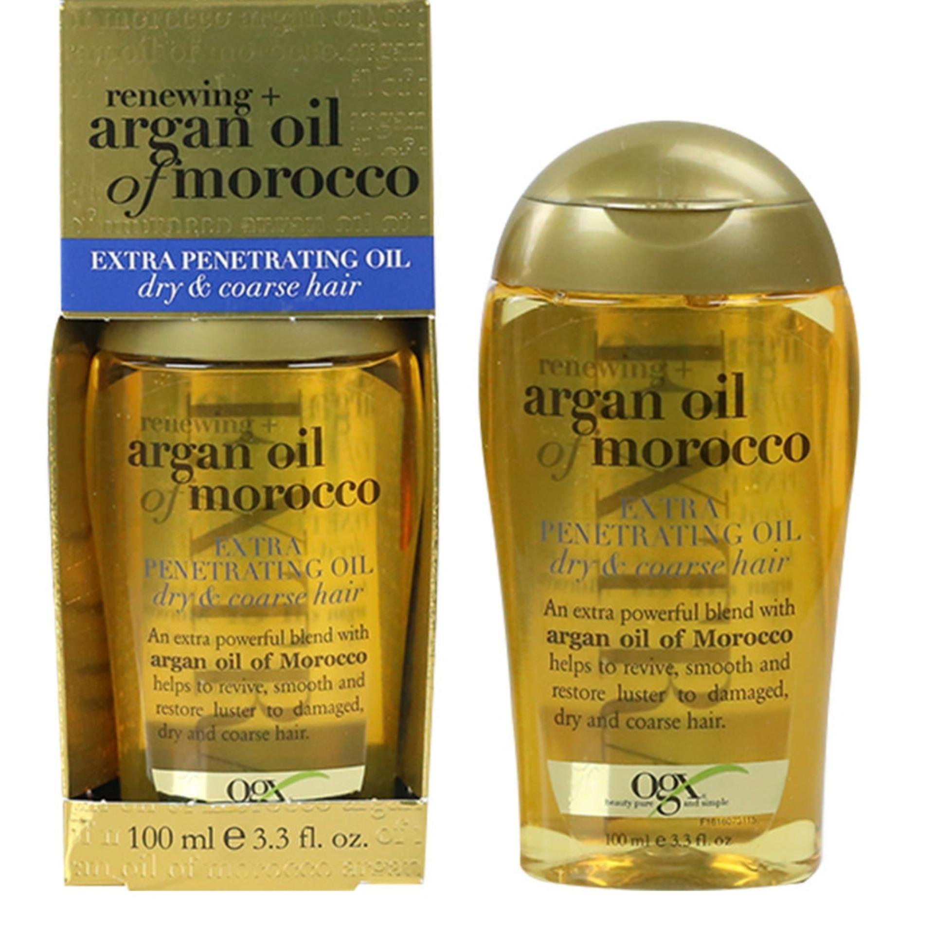 Tinh dầu dưỡng tóc chuyên sâu ogx dành cho tóc khô & hư tổn- extra penetrating oil 100ml