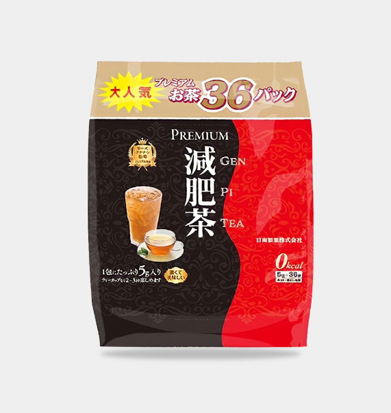Trà thải độc giảm mỡ hayari premium genpi tea - 36 gói