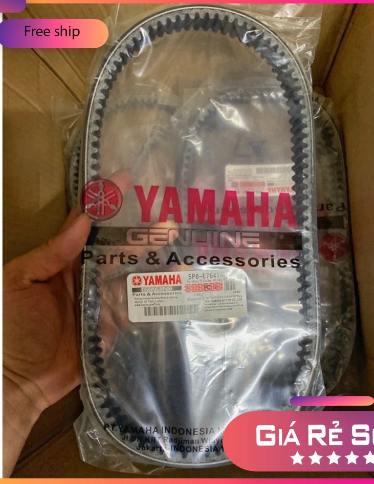 (PHỤ TÙNG XE MÁY GIÁ SỈ) Dây Curoa Xe máy cao cấp gắn các dòng xe Novo 1,2,3,Mio/ Novo LX/ Novo 5,6/ Luvias/ Nozza/ Grande