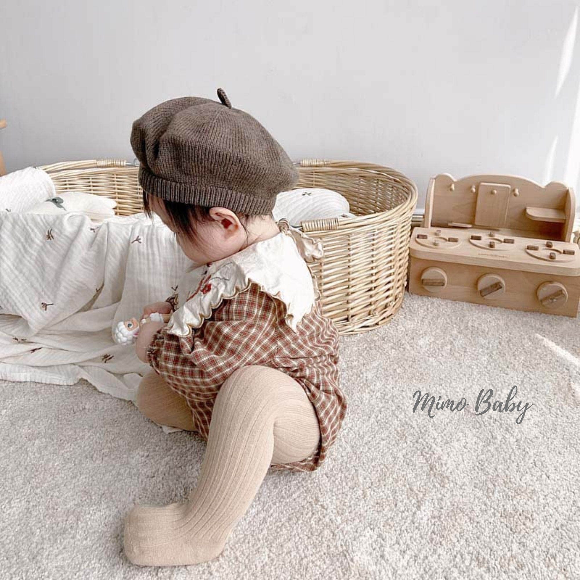 Quần tất trơn phong cách hàn quốc cho bé Mimo Baby T09