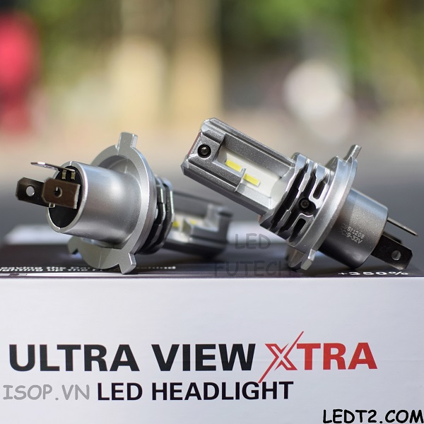 [LEDT2 ISOP] Đèn pha LED Ultra View MOTO Xtra [Số lượng: 1 cái] [Bảo hành 6 tháng]