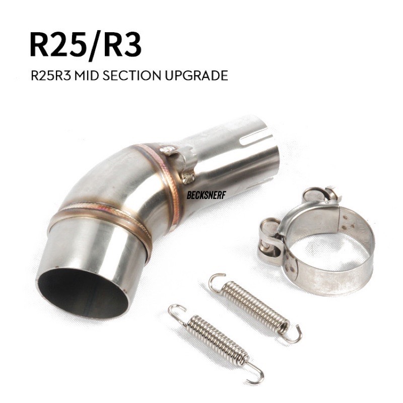 Cổ pô slipon yamaha r25 r3 mt03 nhập khẩu