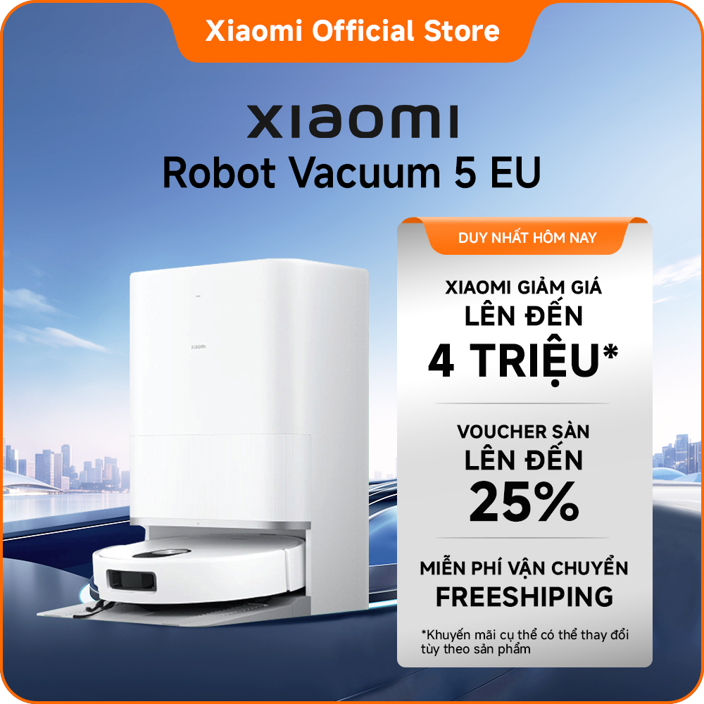 Robot hút bụi lau nhà Xiaomi Vacuum 5