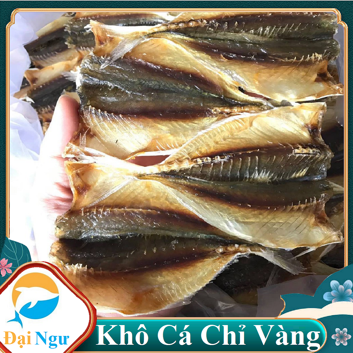 500gr KHÔ CÁ CHỈ VÀNG ĐẶC SẢN BIỂN CÀ MAU đồ khô - ăn vật