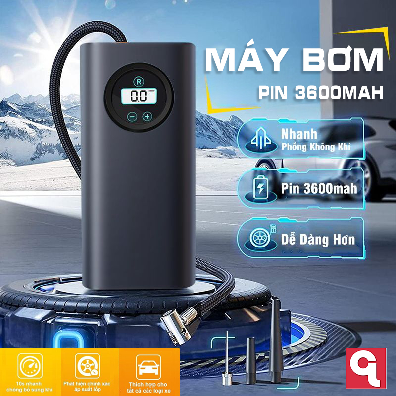 Máy bơm hơi điện Bơm bơm hơi điện Bơm bơm hơi lốp xe máy Bơm bơm hơi lốp bơm hơi xe bơm hơi lốp xe bom