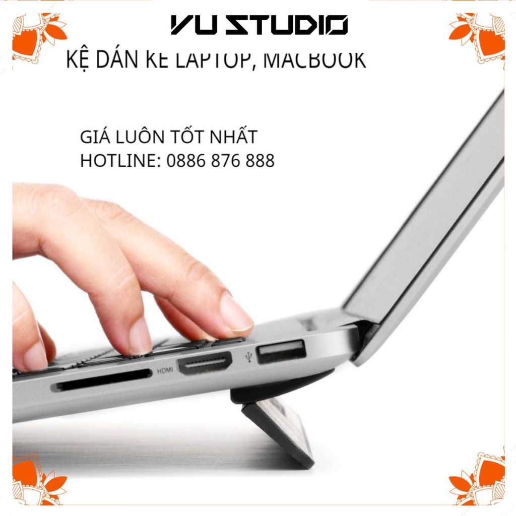 Kickflip Dạng Chân Gập, Đế Tản Nhiệt Laptop, Macbook Baseus