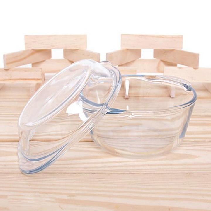 Tô thủy tinh có nắp - tô thủy tinh