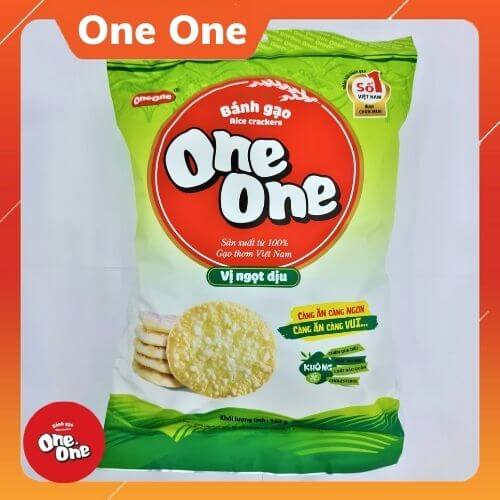 Bánh Gạo One One Vị Ngọt Dịu Gói 150g