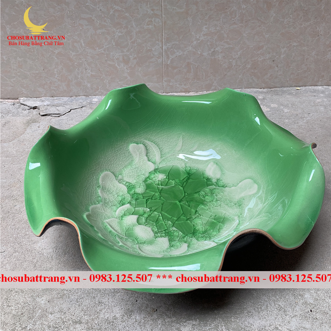 Bát thả hoa sen (loại 19cm)