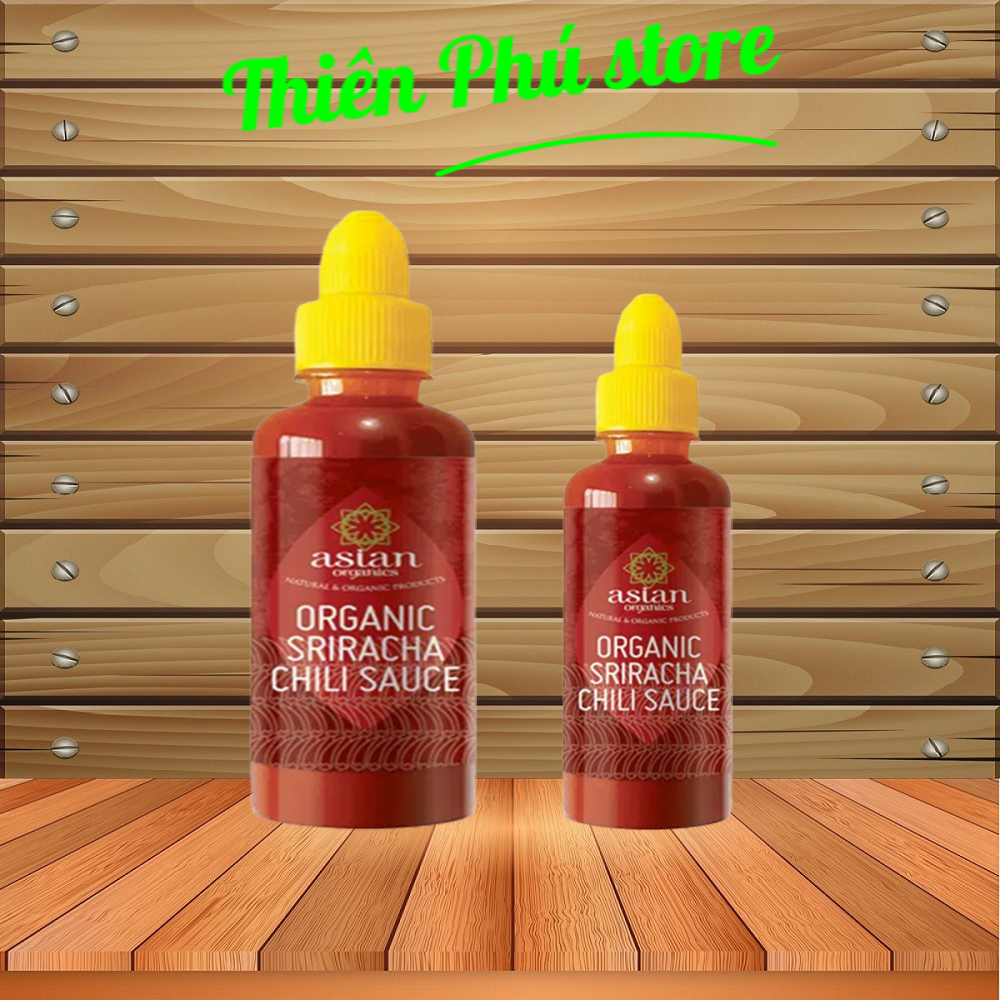 Tương ớt cay Sriracha hữu cơ Asian Organics