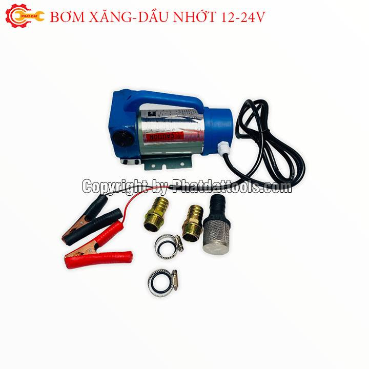 Máy bơm xăng dầu chạy điện 12V-24V-220V-Tùy chọn nguồn-Máy bơm,hút nhiên liệu lỏng.