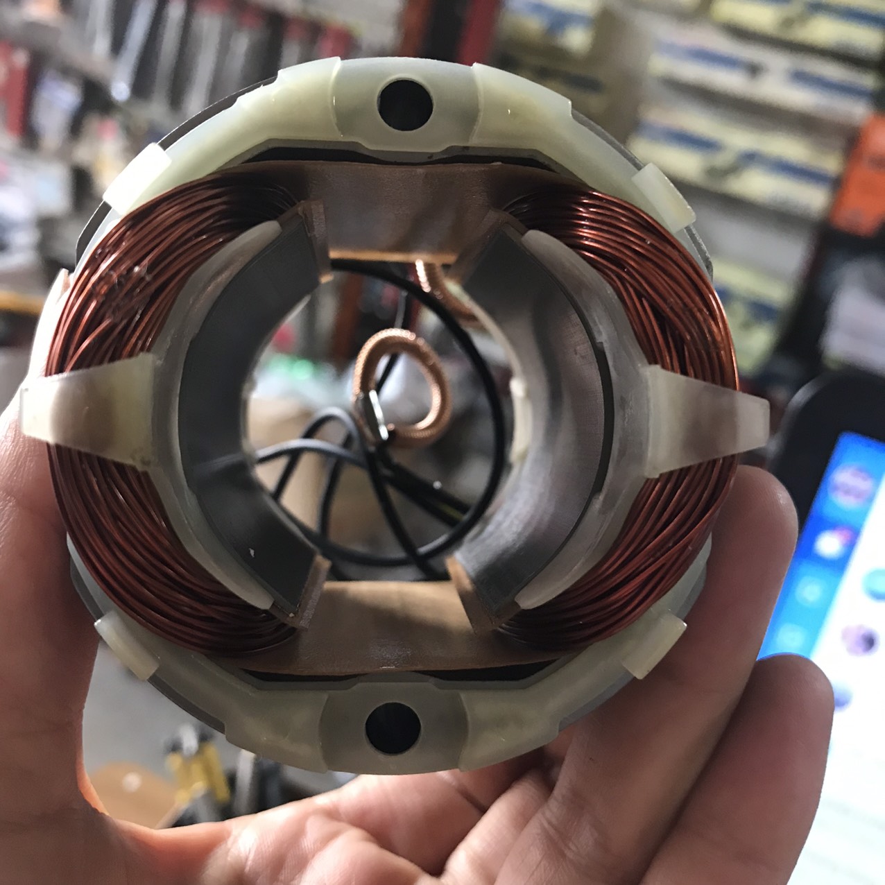 Stato máy cưa gỗ 185mm dongcheng m5801, maktec mt583, mt580 - hàng chính hãng
