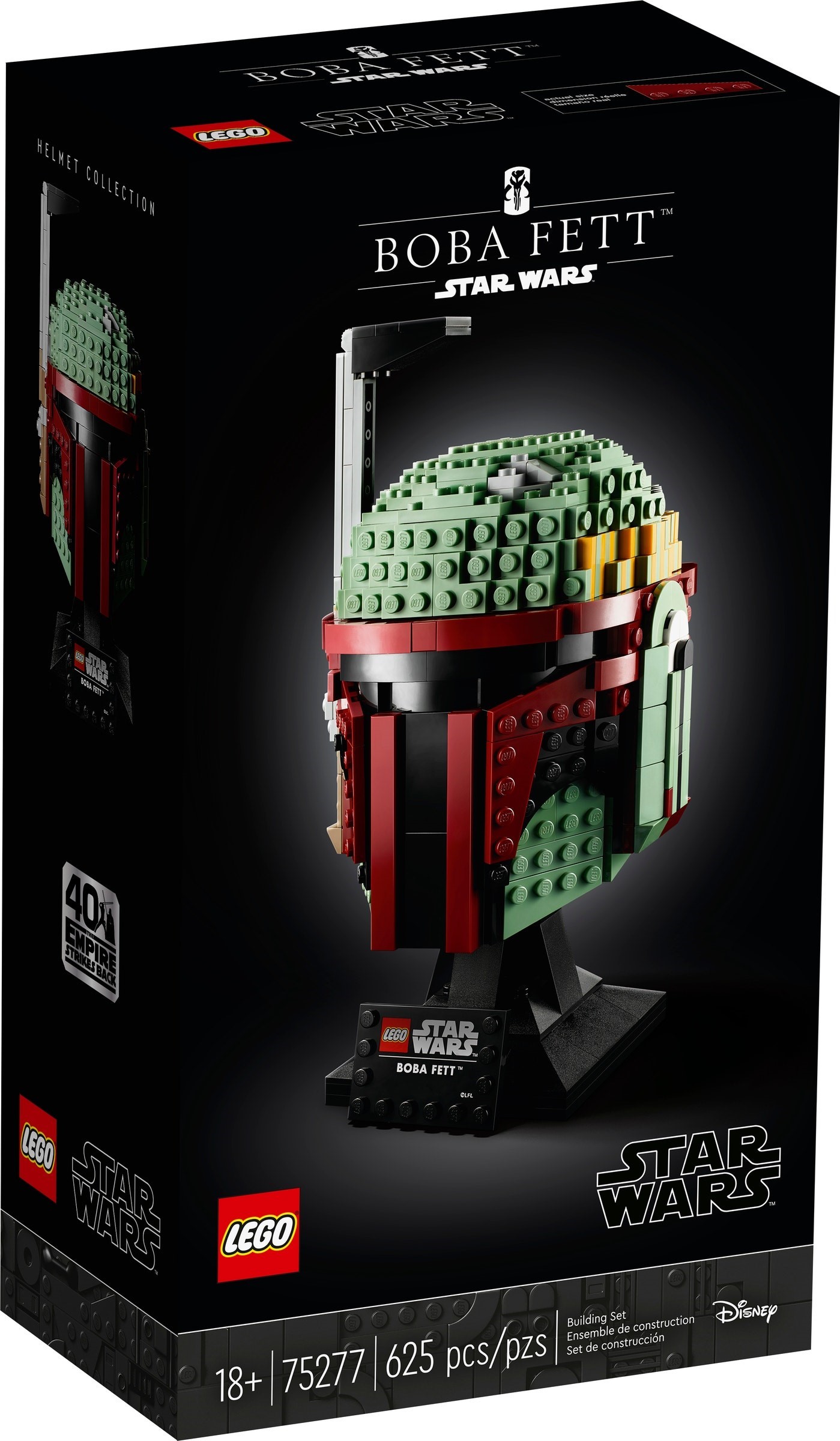 75277 Iego Star Wars Helmet Collection Boba Fett - Đồ chơi lắp ráp Mũ/ nón bảo hiểm Boba Fett