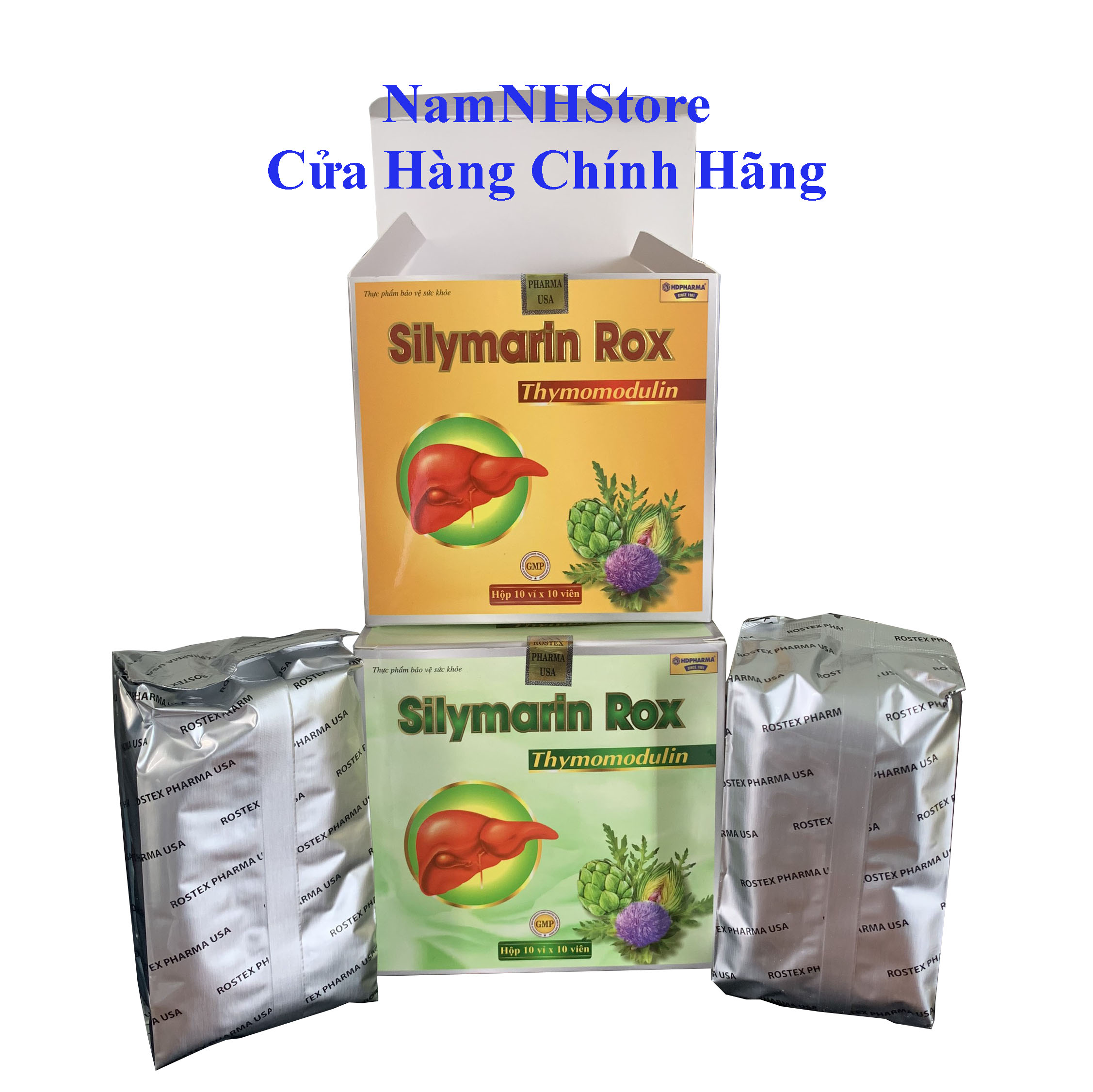 Silymarin rox - giúp mát gan, giải độc gan, bảo vệ gan