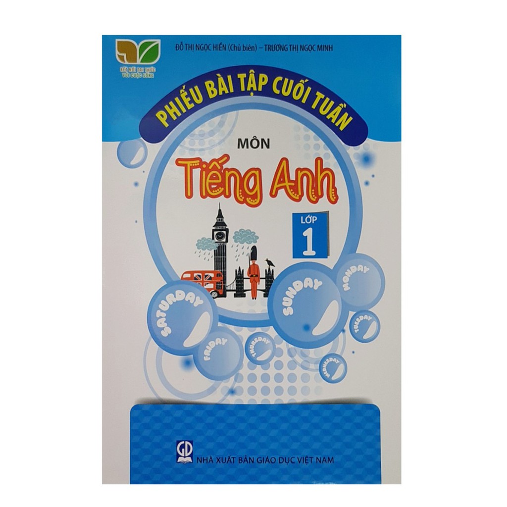 SáCh - PhiếU BàI TậP CuốI TuầN Môn TiếNg Anh LớP 1