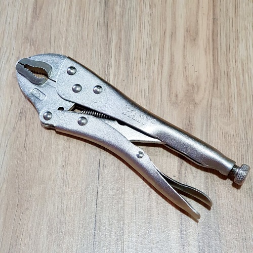 Kìm mở ốc chết, Kìm chết bấm trắng mỏ cong, Kềm tháo ốc chết 25 cm, kềm vặn đai ốc, kìm loại tốt