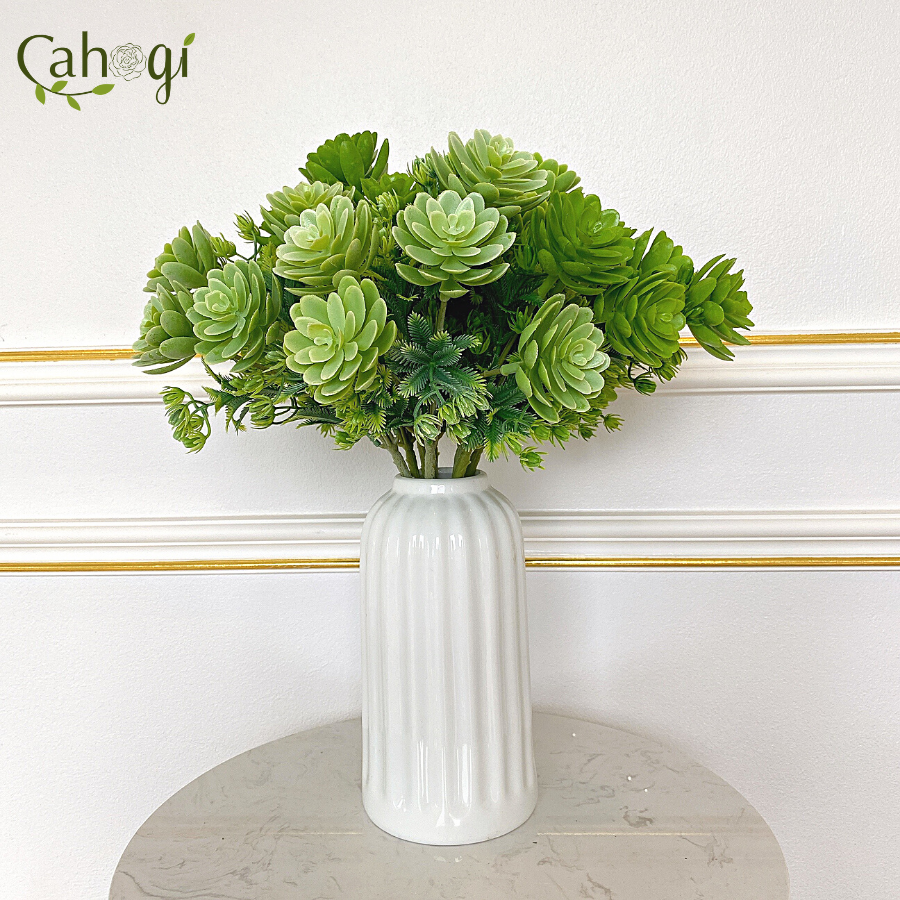 Chùm cây giả - ngọn sen đá - vạn tuế 39 cm