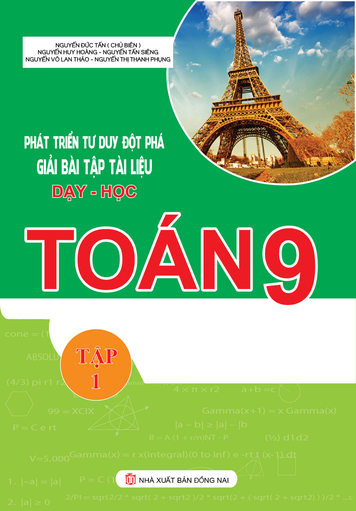 [HCM]Phát triển tư duy đột phá giải bài tập tài liệu dạy học toán 9 tập 1