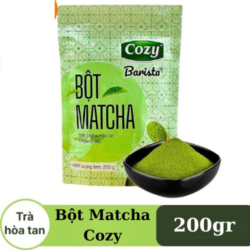 BỘT MATCHA COZY BARISTA GÓI 200GR