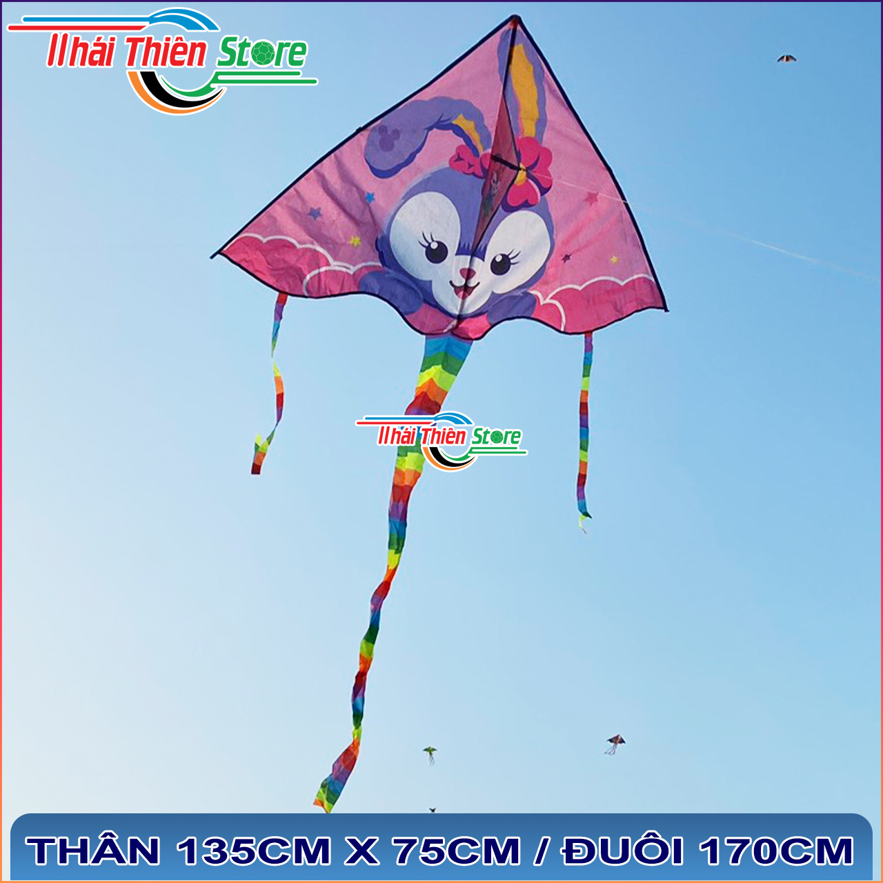 Diều trẻ em, thỏ tím baby
