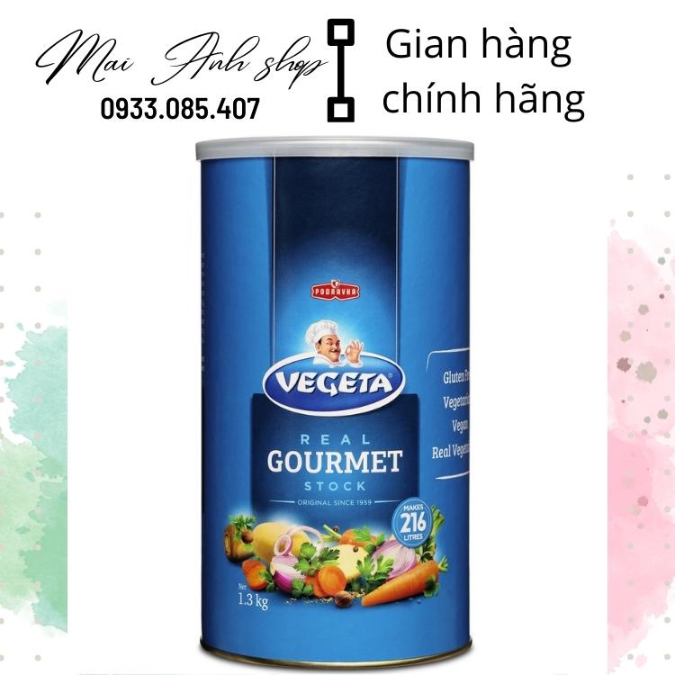 Hạt nêm vegeta úc đủ size vị rau củ, vị súp gà - real gourmet stock 1.3kg, 500gr, 250gr, 200gr