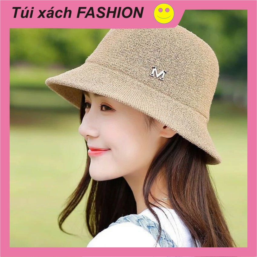 Mũ nữ,mũ chống nắng,mũ chữ m phong cách hàn quốc siêu hot