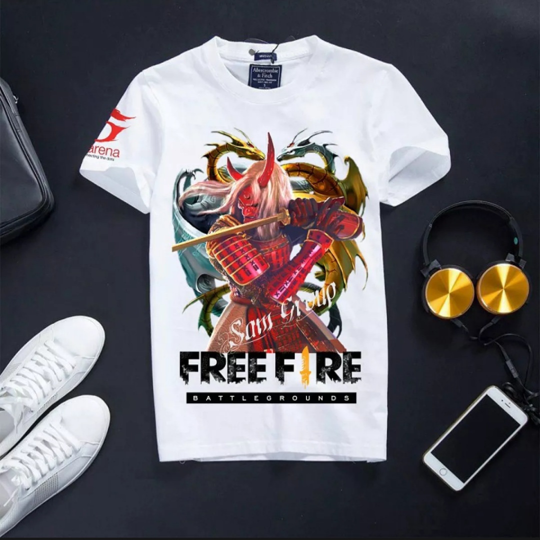 [HCM]ÁO FREE FIRE IN HÌNH TO RÕ ,chất vải dày mềm mại